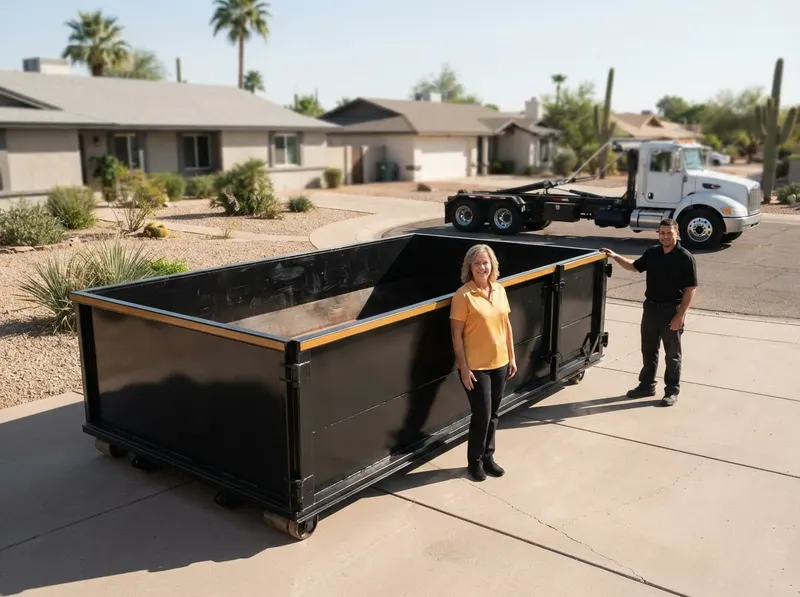 10-Yard Dumpster Rental in Phoenix, AZ