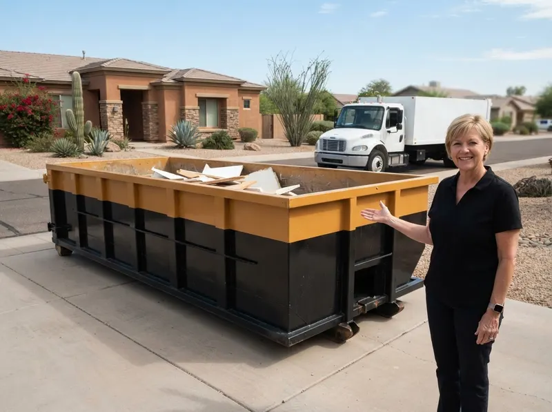 Construction and Demolition (C&D) Dumpster in Phoenix, AZ