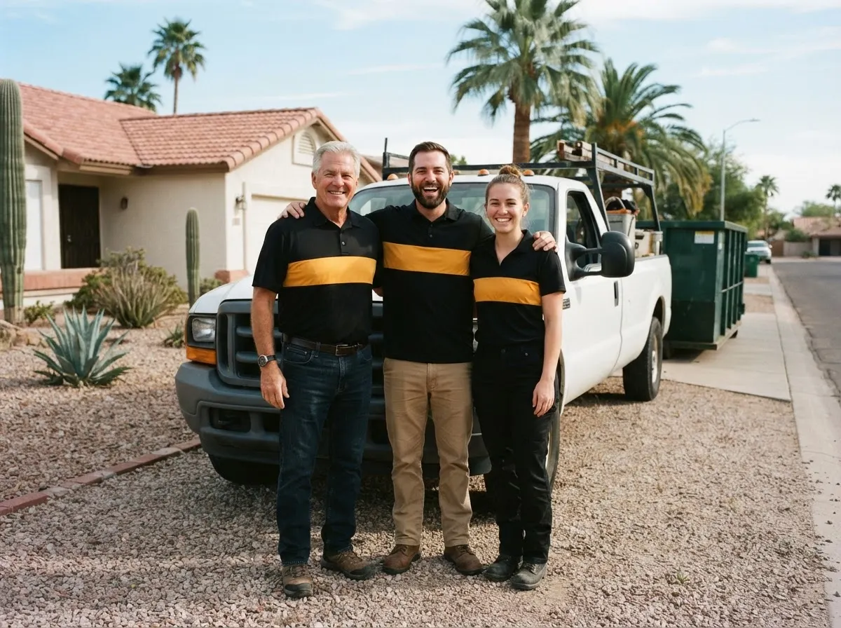 Oakline Container Group dumpster team in Phoenix, AZ